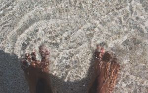 Foot-washing forgiveness 