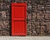 Opportunity knocks on a red door in Melbourne