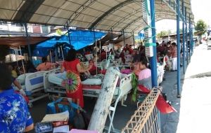 The Salvation Army in Indonesia provides medical support and basic supplies