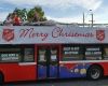 Cairns party bus drives home Christmas message 