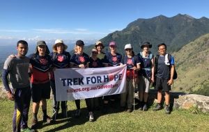 Trekkers step out for hope in Sri Lanka