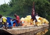 Vital supply line aiding Congo refugees