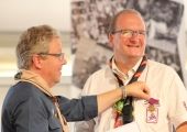 Scout leader awarded Order of the Founder