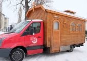 Church on wheels offers the bread of life in Germany