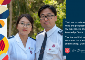 Cadet profile: Anna Kim and Daniel Jang