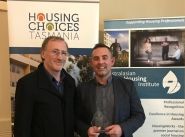 Tasmania Housing team picks up major award