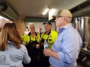 Prime Minister visits SAES workers in Queensland