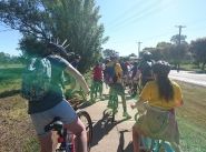 Gunnedah youth use pedal power to bless community