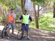 Recycling project getting people back on the bike
