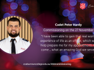 My testimony: Cadet Peter Hardy