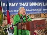 Prime Minister welcomes Salvation Army in Samoa