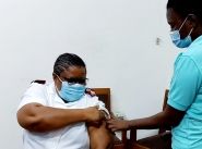 Officers among first to receive vaccine in Ghana