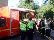 Salvation Army on the scene following London tower-block fire