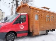 Church on wheels offers the bread of life in Germany
