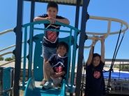 Playground has kids jumping for Jesus