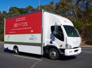 Electric truck gives Salvos Stores a sustainable future