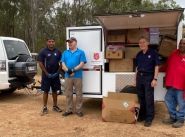 Cool operation gets winter warmth to Woorabinda