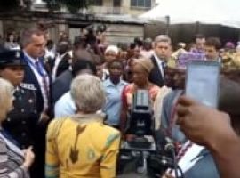 Theresa May visit to Salvation Army anti-trafficking project in Lagos