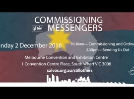 Commissioning of the Messengers 2018 - Promotional Spot