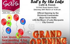Sals by the Lake Cafe Grand Opening 