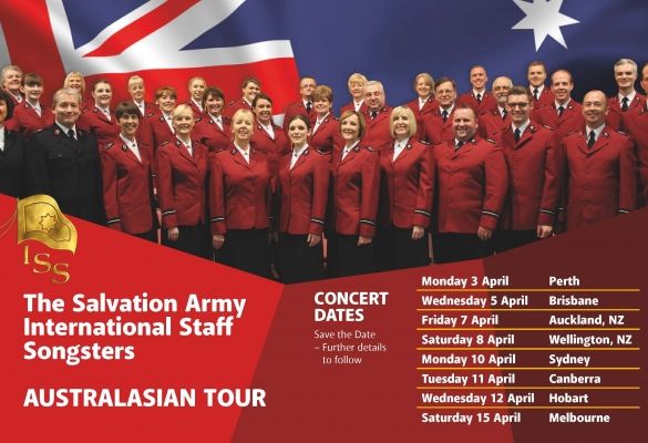 International Staff Songsters to tour Australia