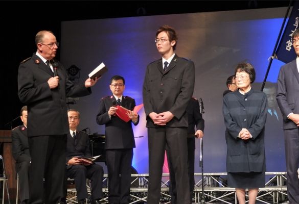 The General and Commissioner Silvia Cox lead 'Catch the Vision' Congress in Japan