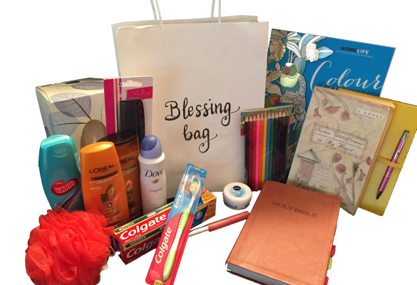 Blessings bags bring hope and love to women in need