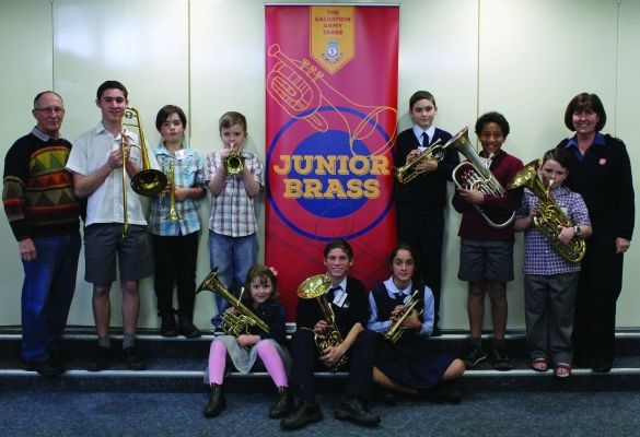 Junior Brass building bridges into Taree community