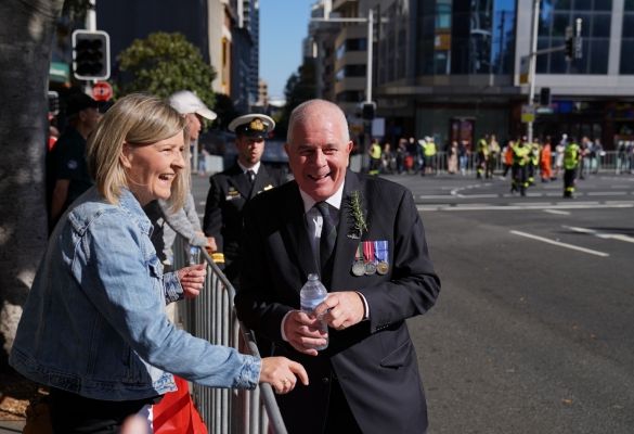 Army out in force on Anzac Day