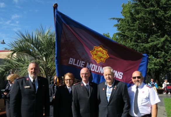  New flag flying for Jesus in the Blue Mountains