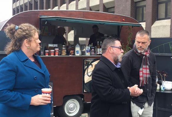 Coffee provides grounds for employment