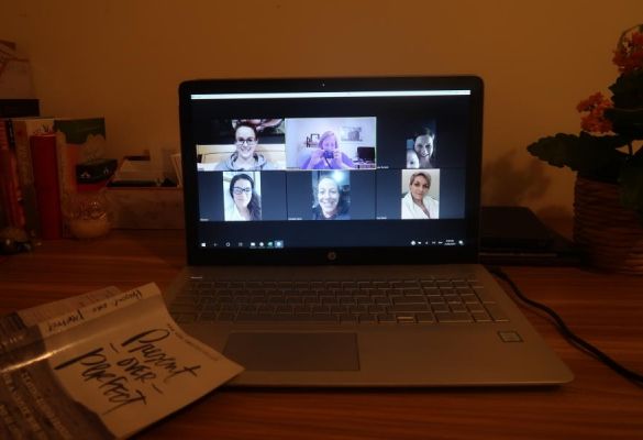 'Virtual' Bible study in pyjamas