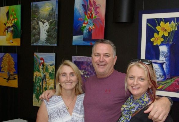 Pour your art out for Jayne Wilson exhibition