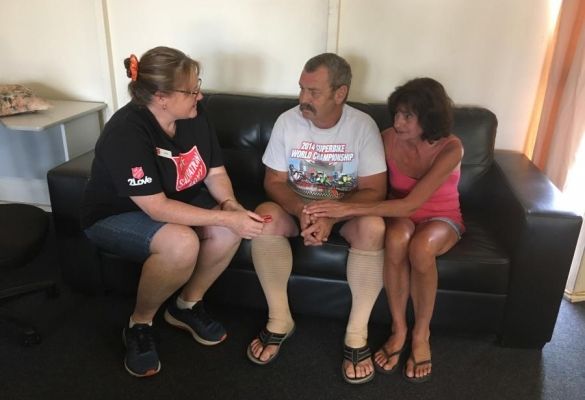 Salvos serve stranded travellers in Western Australia