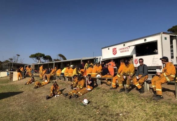 Keeping Kangaroo Island firefighters well fed