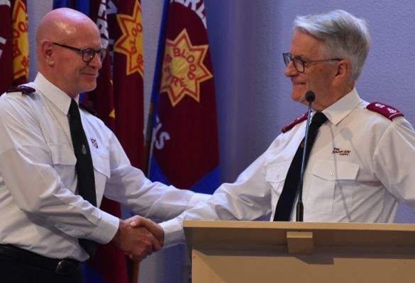 Territorial Commander has special message for Salvos@4