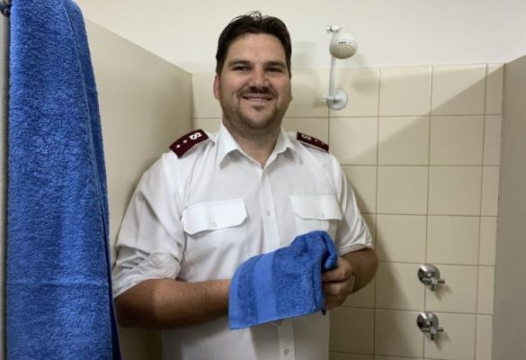 Corps comes clean on shower project