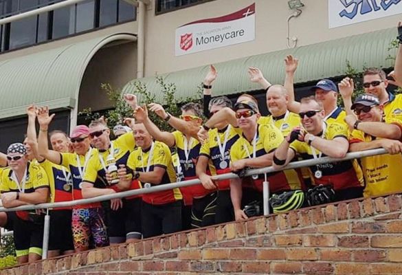 Ride for Homelessness crosses fundraising line