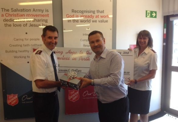 Salvos Stores supports Perth homelessness program