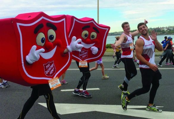 Salvo Erin sets City2Surf goal to stride out for homelessness