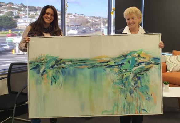 Spiritual vision for Tasmania captured on canvas