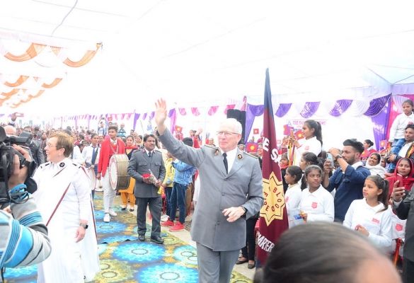 World leaders get the full Indian experience