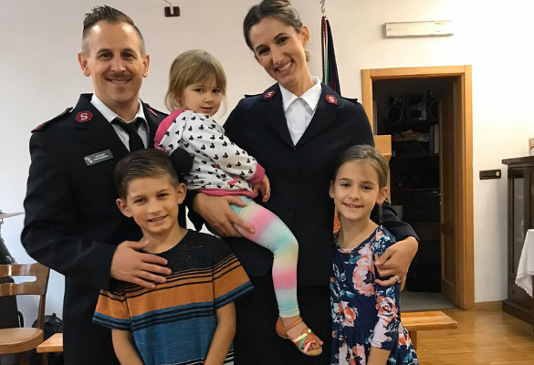 Salvation Army officer writes from lockdown in Italy