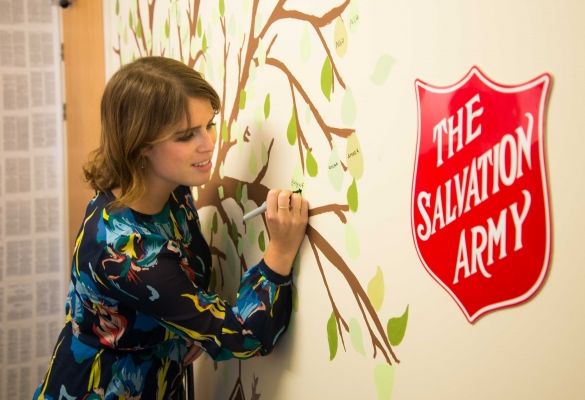 Princess remembers The Salvation Army on her wedding day