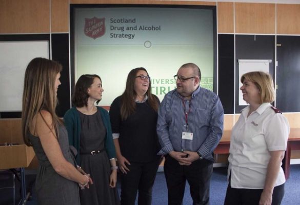 Salvation Army addiction centre opens in Scotland