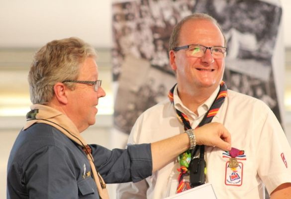 Scout leader awarded Order of the Founder