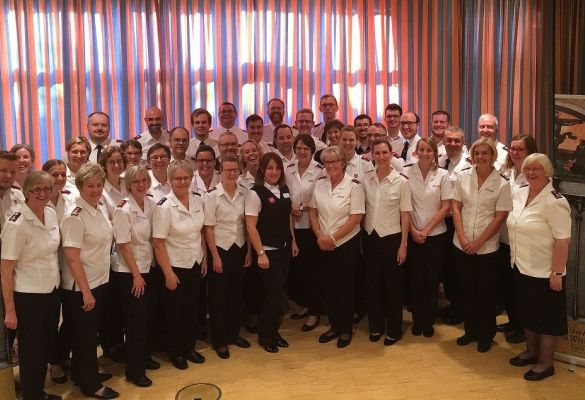 Salvationists at the Wittenberg door