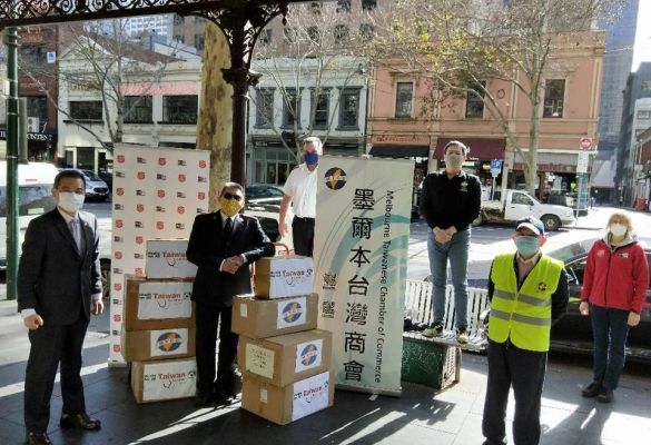 Face-mask donation a 'godsend'