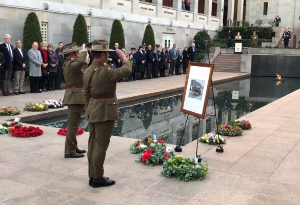 War Memorial honours bandmaster Arthur Gullidge