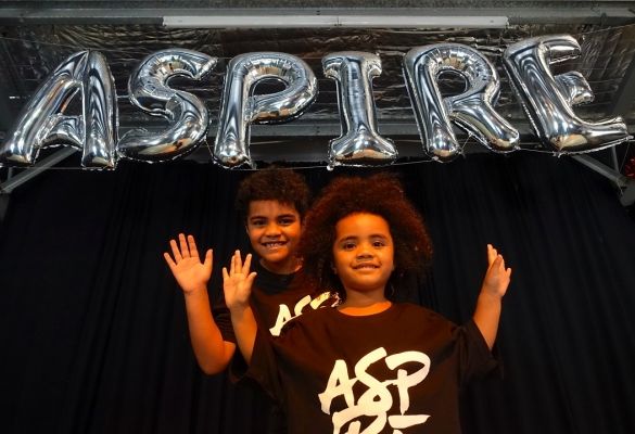 Children learn dance, and experience family, through Aspire